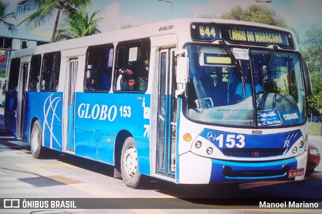Transportadora Globo 153 na cidade de Recife, Pernambuco, Brasil, por Manoel Mariano. Número da foto: #13003295.