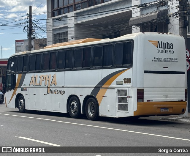 Alpha Turismo 1300 na cidade de Vila Velha, Espírito Santo, Brasil, por Sergio Corrêa. Número da foto: #13003487.