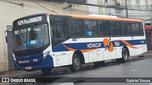 Viação Novacap B51626 na cidade de Rio de Janeiro, Rio de Janeiro, Brasil, por Gabriel Sousa. Número da foto: #13005371.