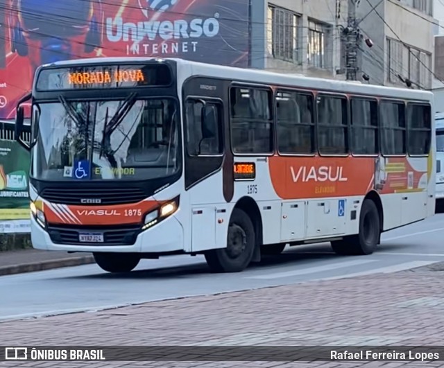 Viasul Transportes Coletivos 1875 na cidade de Itaúna, Minas Gerais, Brasil, por Rafael Ferreira Lopes. Número da foto: #13003399.