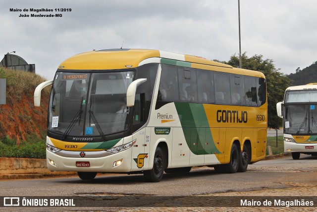 Empresa Gontijo de Transportes 19310 na cidade de João Monlevade, Minas Gerais, Brasil, por Mairo de Magalhães. Número da foto: #13003949.