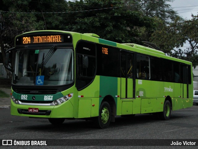 EMVIPI - Empresa Viação Piauí 01092 na cidade de Teresina, Piauí, Brasil, por João Victor. Número da foto: #13005549.
