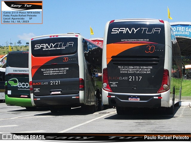 Sany Tour 2117 na cidade de Aparecida, São Paulo, Brasil, por Paulo Rafael Peixoto. Número da foto: #13005336.