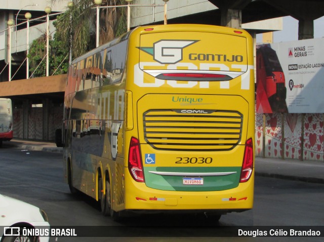 Empresa Gontijo de Transportes 23030 na cidade de Belo Horizonte, Minas Gerais, Brasil, por Douglas Célio Brandao. Número da foto: #13005590.