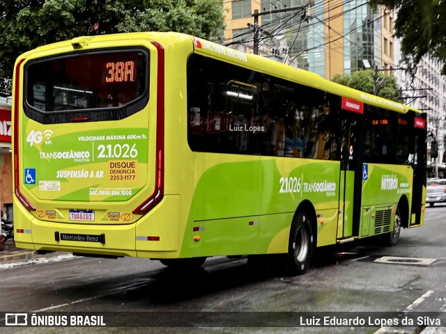 Viação Pendotiba 2.1.026 na cidade de Niterói, Rio de Janeiro, Brasil, por Luiz Eduardo Lopes da Silva. Número da foto: #13003631.