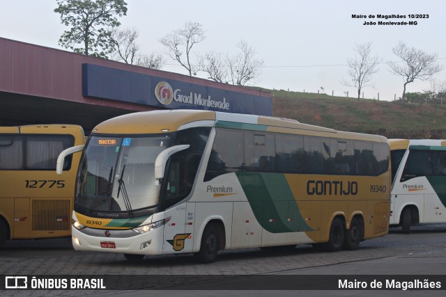 Empresa Gontijo de Transportes 19340 na cidade de João Monlevade, Minas Gerais, Brasil, por Mairo de Magalhães. Número da foto: #13005773.
