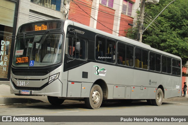 Bamonte Transportes 3 241 na cidade de Barra do Piraí, Rio de Janeiro, Brasil, por Paulo Henrique Pereira Borges. Número da foto: #13004833.