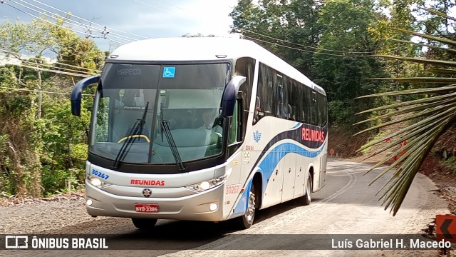 Reunidas Transportes Coletivos 30267 na cidade de Seara, Santa Catarina, Brasil, por Luís Gabriel H. Macedo. Número da foto: #13004107.