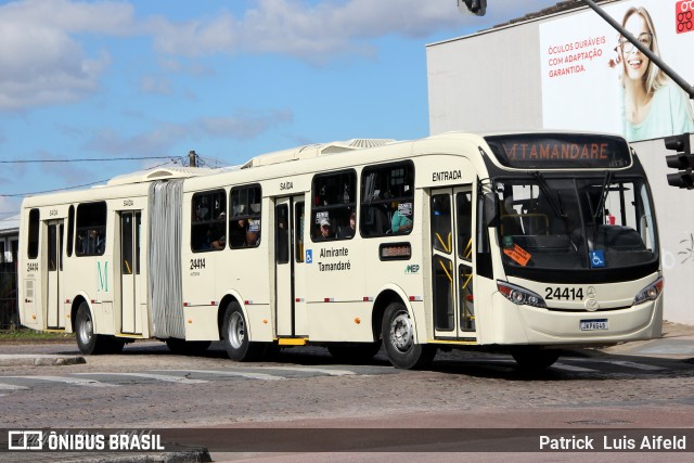 Viação Antonina 24414 na cidade de Curitiba, Paraná, Brasil, por Patrick  Luis Aifeld. Número da foto: #13005331.