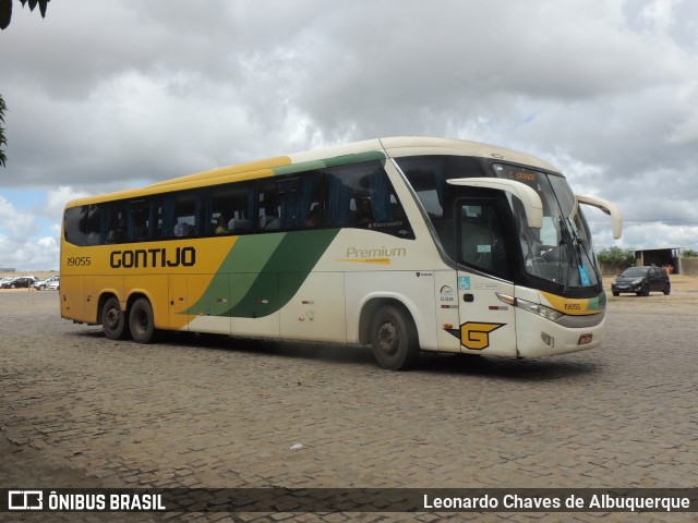 Empresa Gontijo de Transportes 19055 na cidade de Vitória da Conquista, Bahia, Brasil, por Leonardo Chaves de Albuquerque. Número da foto: #13005532.