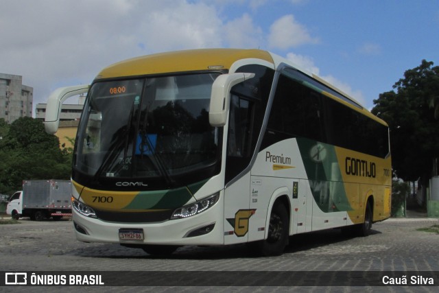 Empresa Gontijo de Transportes 7100 na cidade de Fortaleza, Ceará, Brasil, por Cauã Silva. Número da foto: #13005083.