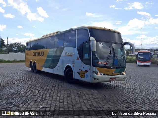 Empresa Gontijo de Transportes 17125 na cidade de Caruaru, Pernambuco, Brasil, por Lenilson da Silva Pessoa. Número da foto: #12933244.
