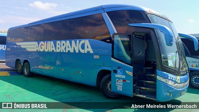 Viação Águia Branca 27370 na cidade de São Paulo, São Paulo, Brasil, por Abner Meireles Wernersbach. Número da foto: #12932604.
