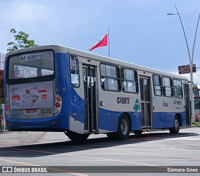 Viação Forte AF-93011 na cidade de Belém, Pará, Brasil, por Samara Goes. Número da foto: #12934349.