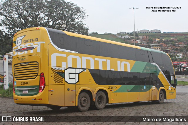 Empresa Gontijo de Transportes 23140 na cidade de João Monlevade, Minas Gerais, Brasil, por Mairo de Magalhães. Número da foto: #12932858.