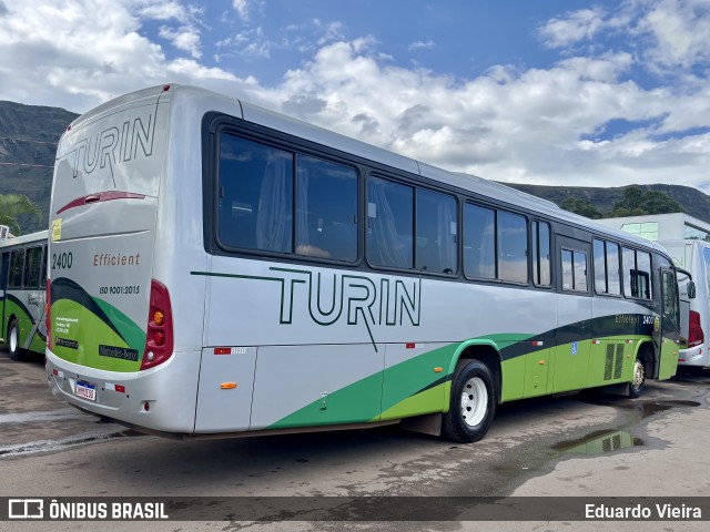 Turin Transportes 2400 na cidade de Ouro Branco, Minas Gerais, Brasil, por Eduardo Vieira. Número da foto: #12932363.