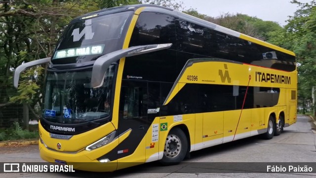 Viação Nova Itapemirim 40396 na cidade de São Paulo, São Paulo, Brasil, por Fábio Paixão. Número da foto: #12934234.