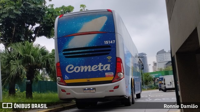 Viação Cometa 15147 na cidade de São Paulo, São Paulo, Brasil, por Ronnie Damião. Número da foto: #12933540.