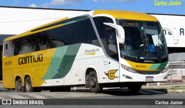Empresa Gontijo de Transportes 19700 na cidade de Goiânia, Goiás, Brasil, por Carlos Júnior. Número da foto: #12934133.