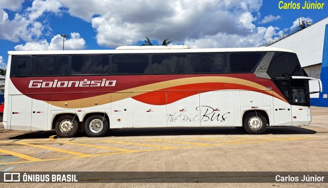 Auto Viação Goianésia 156003-4 na cidade de Goiânia, Goiás, Brasil, por Carlos Júnior. Número da foto: #12933949.
