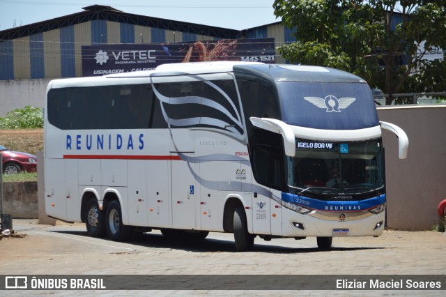 Reunidas Transportes Coletivos 23809 na cidade de Catalão, Goiás, Brasil, por Eliziar Maciel Soares. Número da foto: #12934089.