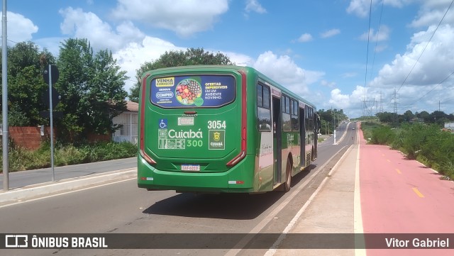 Expresso Caribus Transportes 3054 na cidade de Cuiabá, Mato Grosso, Brasil, por Vitor Gabriel. Número da foto: #12935133.