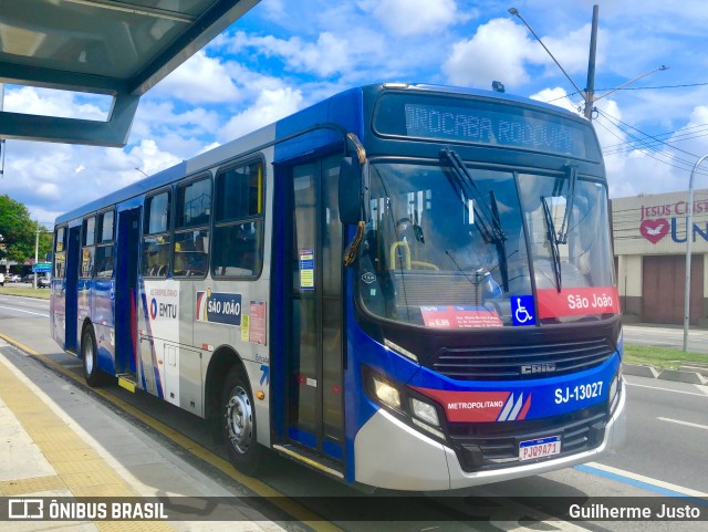 São João Votorantim - Sorotur Turismo SJ-13027 na cidade de Sorocaba, São Paulo, Brasil, por Guilherme Justo. Número da foto: #12936256.