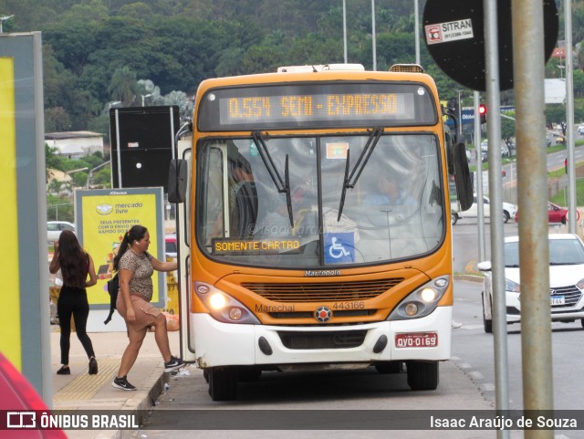 Auto Viação Marechal Brasília 443166 na cidade de Taguatinga, Distrito Federal, Brasil, por Isaac Araújo de Souza. Número da foto: #12937096.