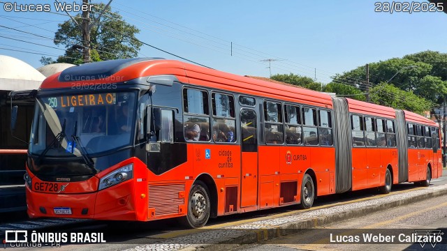 Viação Cidade Sorriso >> Viação Sorriso de Curitiba GE728 na cidade de Curitiba, Paraná, Brasil, por Lucas Weber Calizario. Número da foto: #12934704.