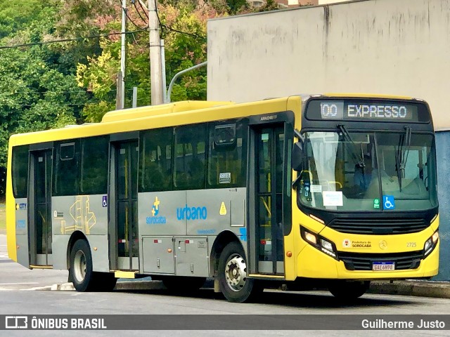 City Transporte Urbano Intermodal Sorocaba 2725 na cidade de Sorocaba, São Paulo, Brasil, por Guilherme Justo. Número da foto: #12936292.