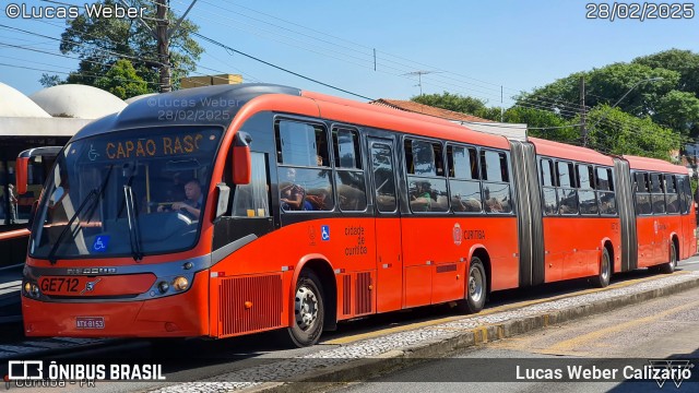 Viação Cidade Sorriso >> Viação Sorriso de Curitiba GE712 na cidade de Curitiba, Paraná, Brasil, por Lucas Weber Calizario. Número da foto: #12934702.