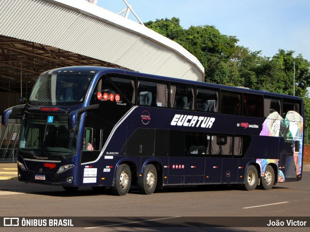 Eucatur - Empresa União Cascavel de Transportes e Turismo 5530 na cidade de Campo Grande, Mato Grosso do Sul, Brasil, por João Victor. Número da foto: #12936855.