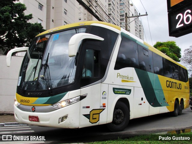 Empresa Gontijo de Transportes 18060 na cidade de São Paulo, São Paulo, Brasil, por Paulo Gustavo. Número da foto: #12937020.