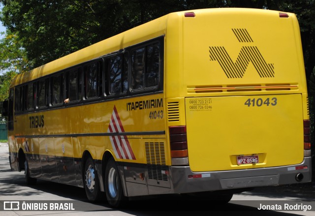 Viação Itapemirim 41043 na cidade de São Paulo, São Paulo, Brasil, por Jonata Rodrigo. Número da foto: #12936252.