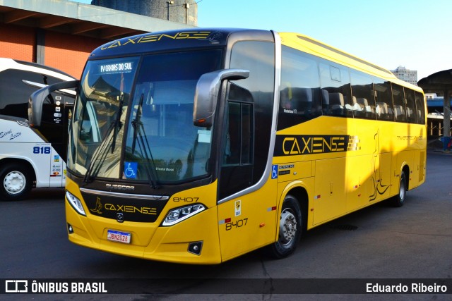 Expresso Caxiense 8407 na cidade de Porto Alegre, Rio Grande do Sul, Brasil, por Eduardo Ribeiro. Número da foto: #12935833.