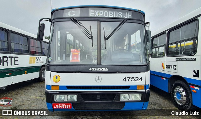 Ônibus Particulares 47524 na cidade de Juiz de Fora, Minas Gerais, Brasil, por Claudio Luiz. Número da foto: #12937039.