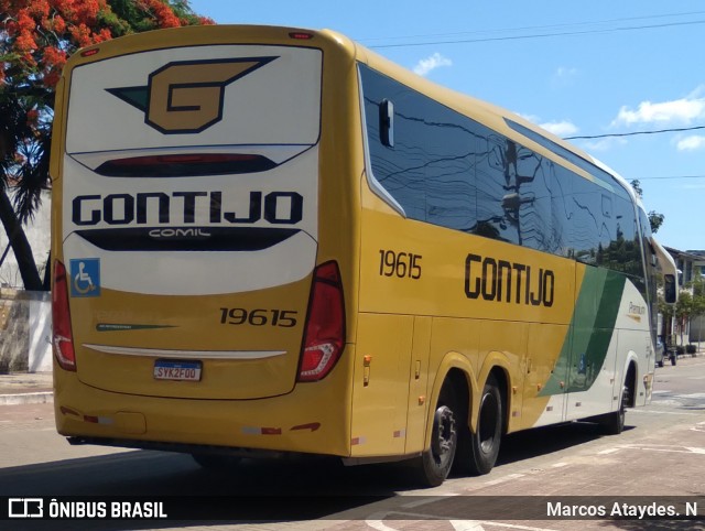 Empresa Gontijo de Transportes 19615 na cidade de Anchieta, Espírito Santo, Brasil, por Marcos Ataydes. N. Número da foto: #12936098.