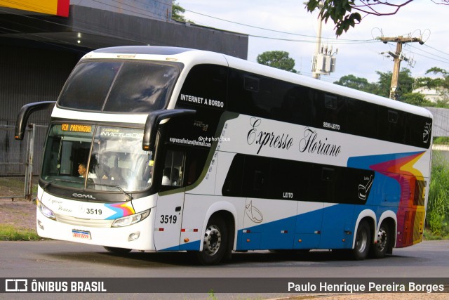 Expresso Floriano 3519 na cidade de Teresina, Piauí, Brasil, por Paulo Henrique Pereira Borges. Número da foto: #12936506.