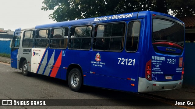 BR Mobilidade Baixada Santista 72121 na cidade de Santos, São Paulo, Brasil, por Jean Gu. Número da foto: #12935090.
