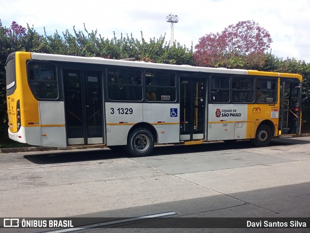 Viação Metrópole Paulista - Zona Leste 3 1329 na cidade de São Paulo, São Paulo, Brasil, por Davi Santos Silva. Número da foto: #12935533.