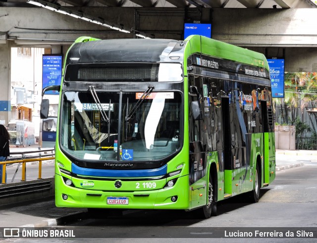 Sambaíba Transportes Urbanos 2 1109 na cidade de São Paulo, São Paulo, Brasil, por Luciano Ferreira da Silva. Número da foto: #12936209.