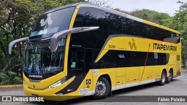Viação Nova Itapemirim 50206 na cidade de São Paulo, São Paulo, Brasil, por Fábio Paixão. Número da foto: #12936141.