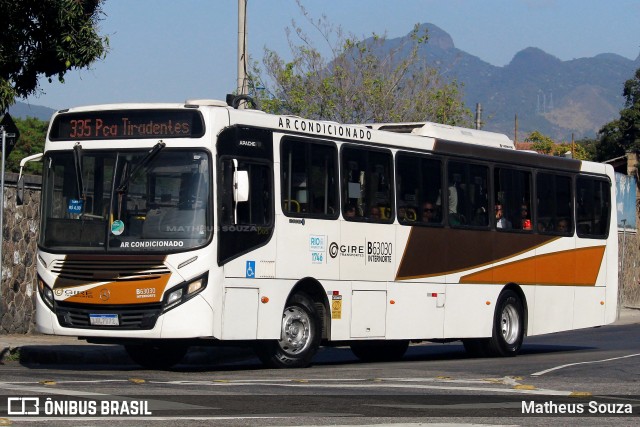 Erig Transportes > Gire Transportes B63030 na cidade de Rio de Janeiro, Rio de Janeiro, Brasil, por Matheus Souza. Número da foto: #12936610.