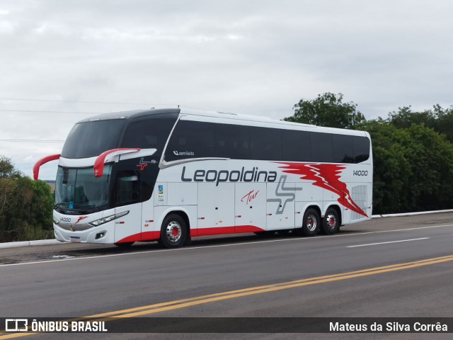Leopoldina Turismo 14000 na cidade de Carazinho, Rio Grande do Sul, Brasil, por Mateus da Silva Corrêa. Número da foto: #12935146.
