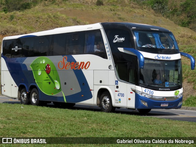 Sereno Tur 4700 na cidade de Aparecida, São Paulo, Brasil, por Gabriel Oliveira Caldas da Nobrega. Número da foto: #12936168.