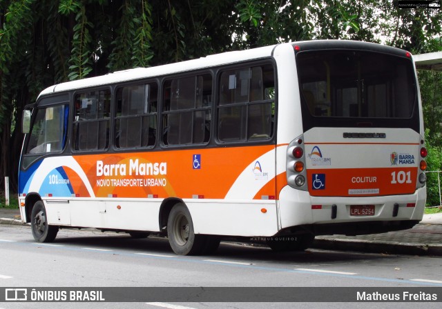 Colitur Transportes Rodoviários 101 na cidade de Barra Mansa, Rio de Janeiro, Brasil, por Matheus Freitas. Número da foto: #12935711.