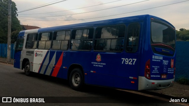 BR Mobilidade Baixada Santista 7927 na cidade de Santos, São Paulo, Brasil, por Jean Gu. Número da foto: #12935094.