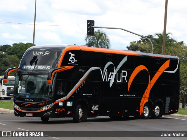 Viatur Transporte e Turismo 14524 na cidade de Campo Grande, Mato Grosso do Sul, Brasil, por João Victor. Número da foto: #12936534.