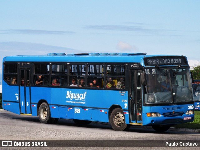 Biguaçu Transportes Coletivos Administração e Participação 389 na cidade de Florianópolis, Santa Catarina, Brasil, por Paulo Gustavo. Número da foto: #12937072.