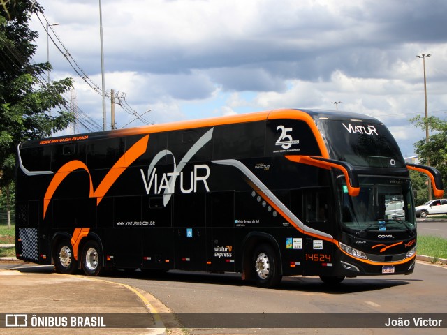 Viatur Transporte e Turismo 14524 na cidade de Campo Grande, Mato Grosso do Sul, Brasil, por João Victor. Número da foto: #12936552.
